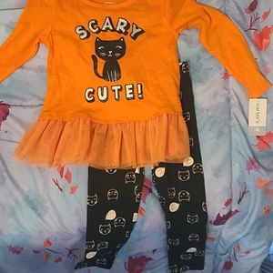Toddler girl Halloween set